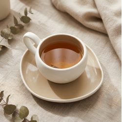 Tea Cup and Saucer Set - 6 Pcs